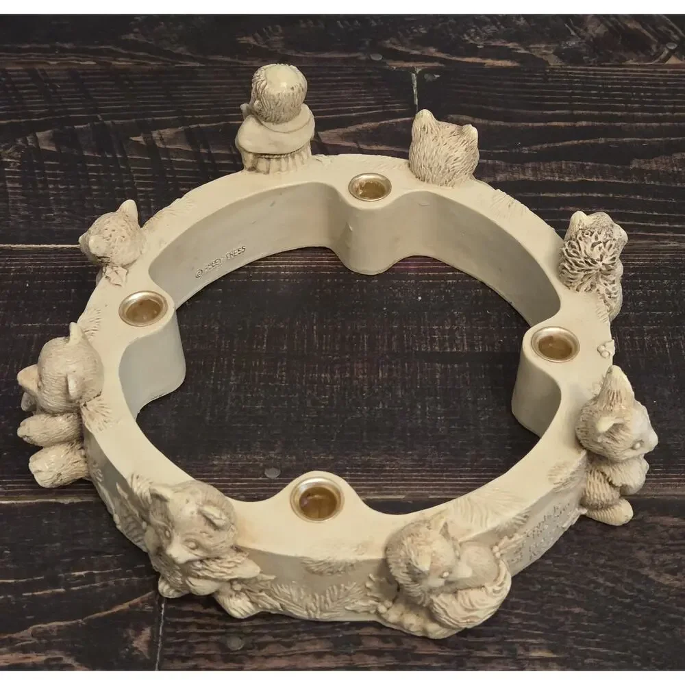 Abbey Press Candle Wreath St Francis Of Assisi Animals Praised be my Lord God